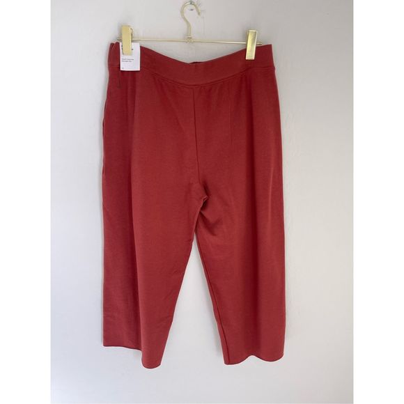 NIKE Yoga Luxe Cropped Pants Size Medium - Picture 6 of 7